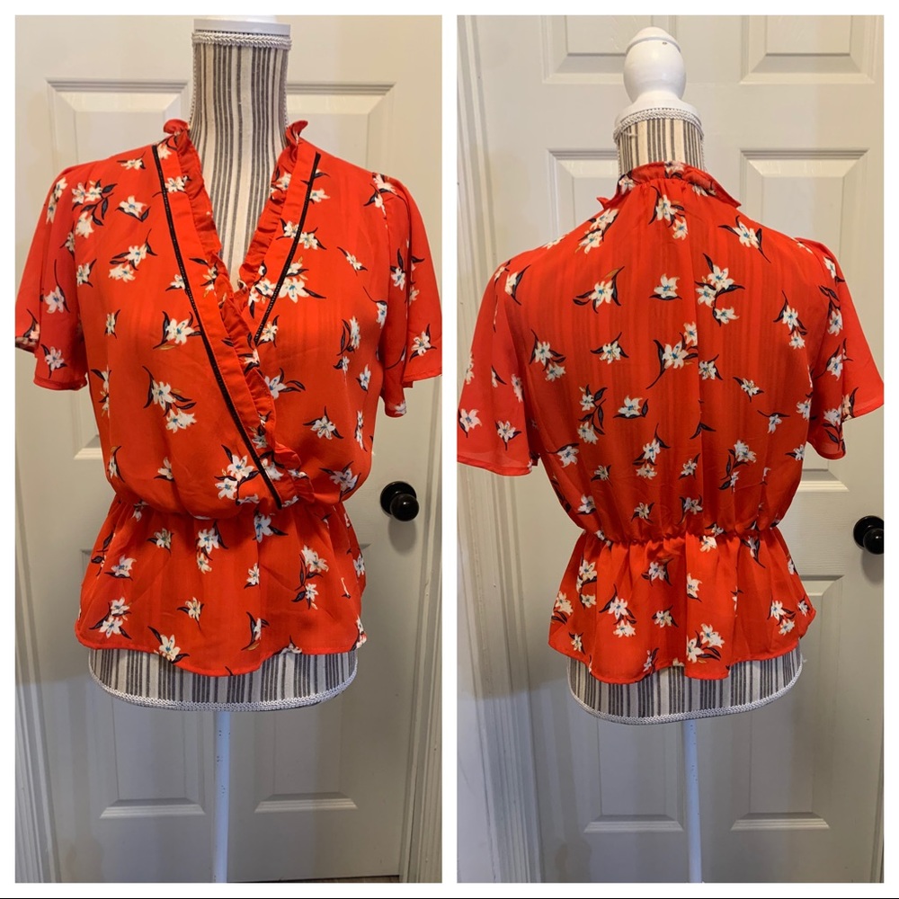 Sienna Sky Sheer Blouse